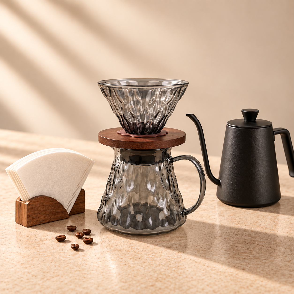 أدوات التقطير و V60